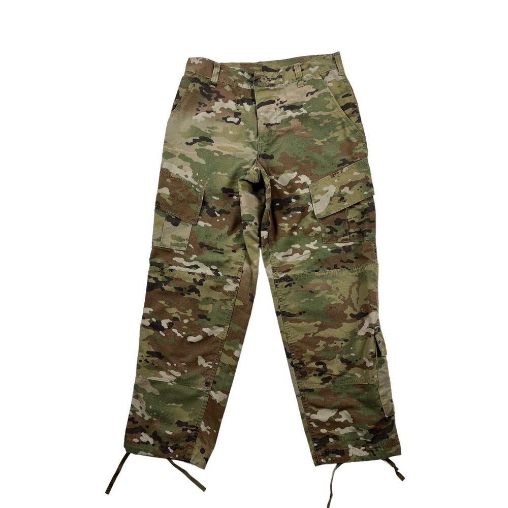 US Army Issue Combat Uniform Unisex OCP Trouser Nylon Cotton Size Small X-Short